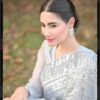 Sequence Wedding Party Grey Saree