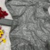 Sequence Wedding Party Grey Saree
