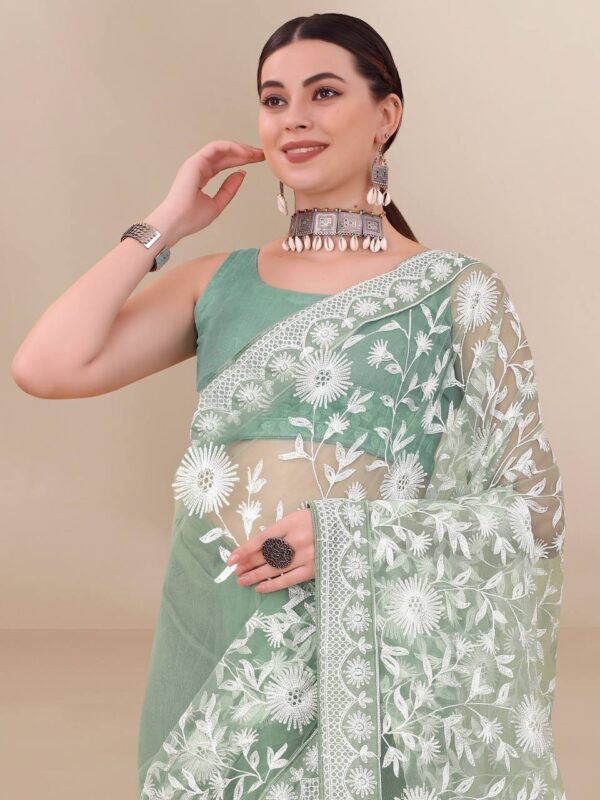 Embroidery Saree