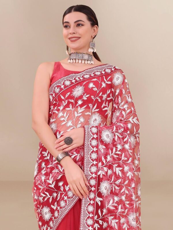 Embroidery Saree