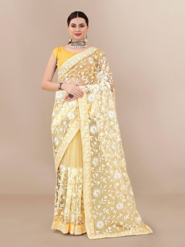 Embroidery Saree