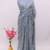 Grey Fancy Saree