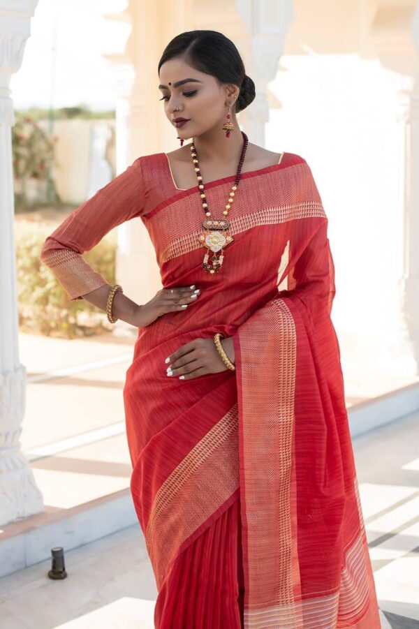 Red Saree