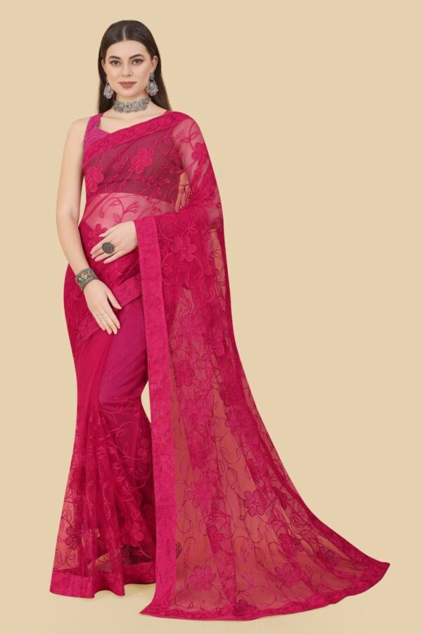 Pink Formal Saree