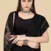 Black Royal Wedding Saree