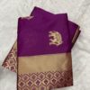 Traditional Wedding Purple Saree