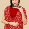 Red Bollywood Saree