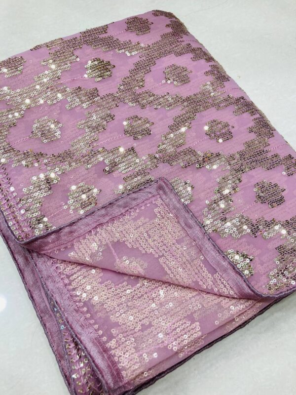 Pink Fancy Saree