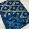 Blue Wedding Saree