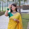 Yellow Saree