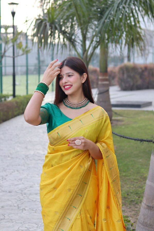 Yellow Saree