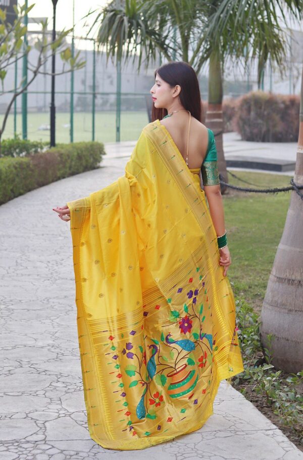 Yellow Saree