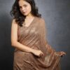 Sequence Stylish Brown sarees