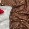 Sequence Stylish Brown sarees