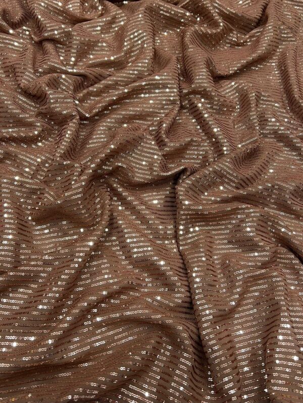 Sequence Stylish Brown sarees