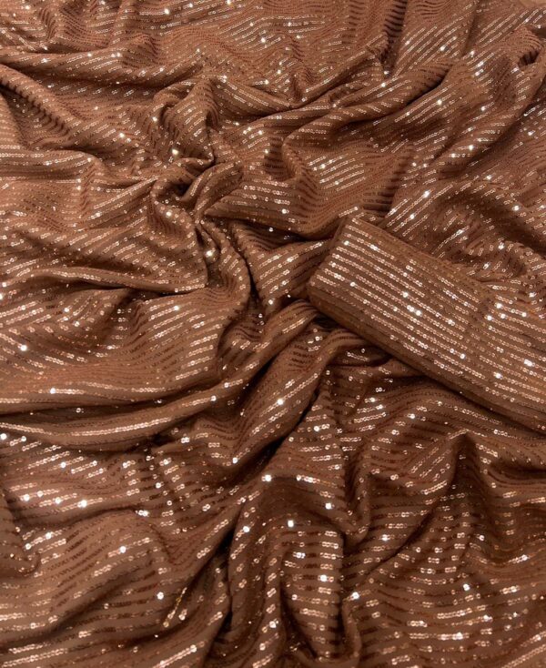 Sequence Stylish Brown sarees