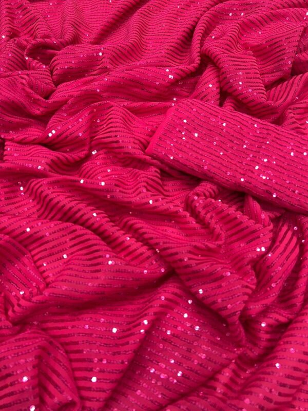 Bollywood Party Sequence Pink Saree