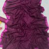 Wedding Sequence Work Purple Saree