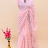 Pink Bollywood Saree