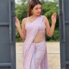 purple Saree