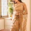 Golden Online Saree