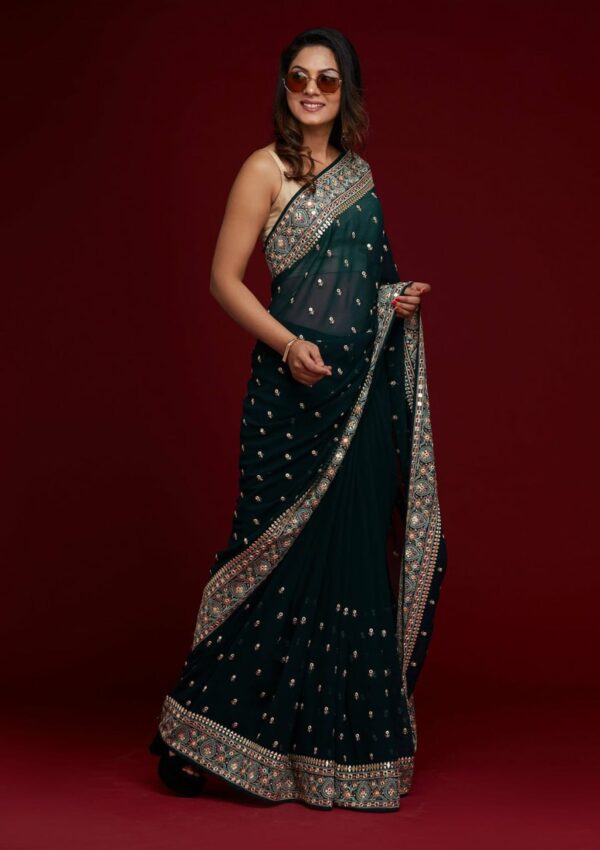 Embroidery Saree