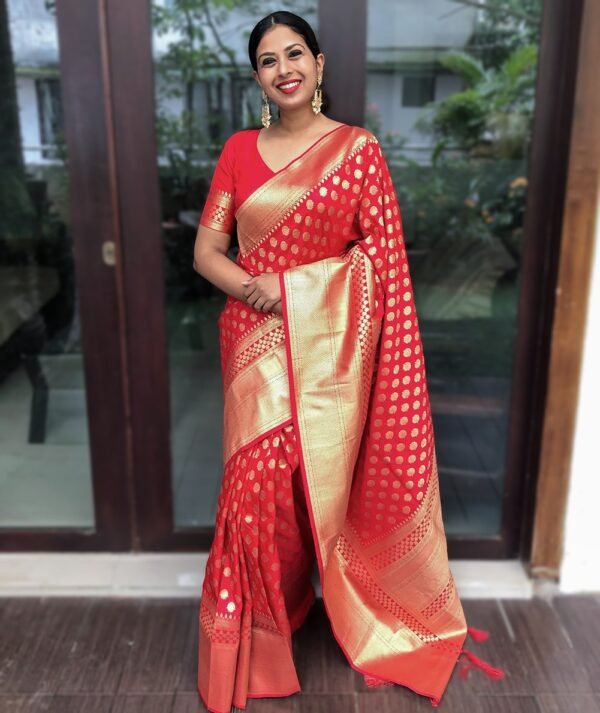 Red Saree