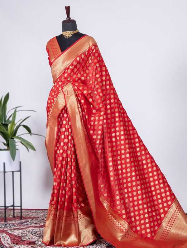 Red Saree