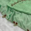 Wedding Silk Work Multi Color Saree