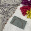 Wedding Silk Work Multi Color Saree
