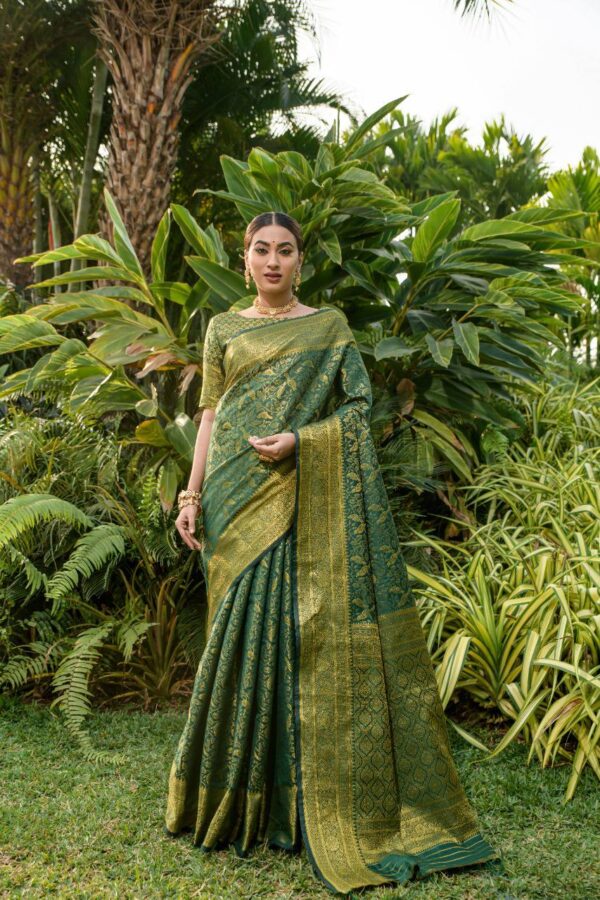 Banarasi Lichi Silk Saree