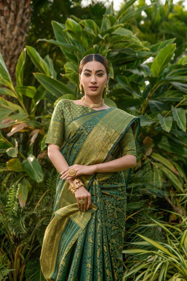 Banarasi Lichi Silk Saree