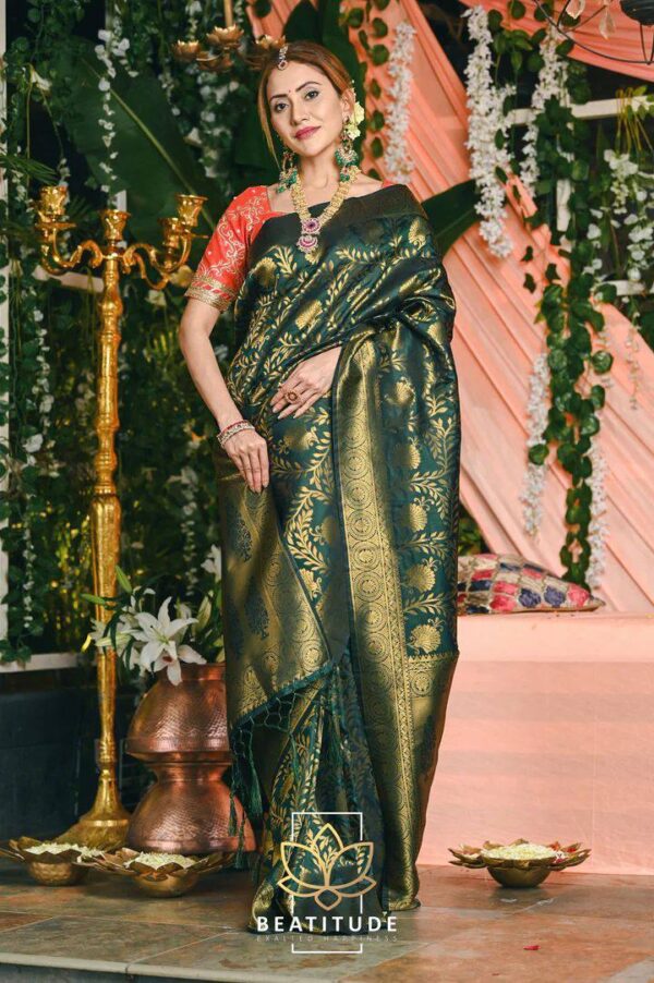 Green Saree