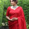 Red Saree