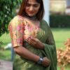 Green Saree