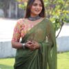 Green Saree