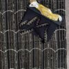 Fancy Party Sequence Black Saree