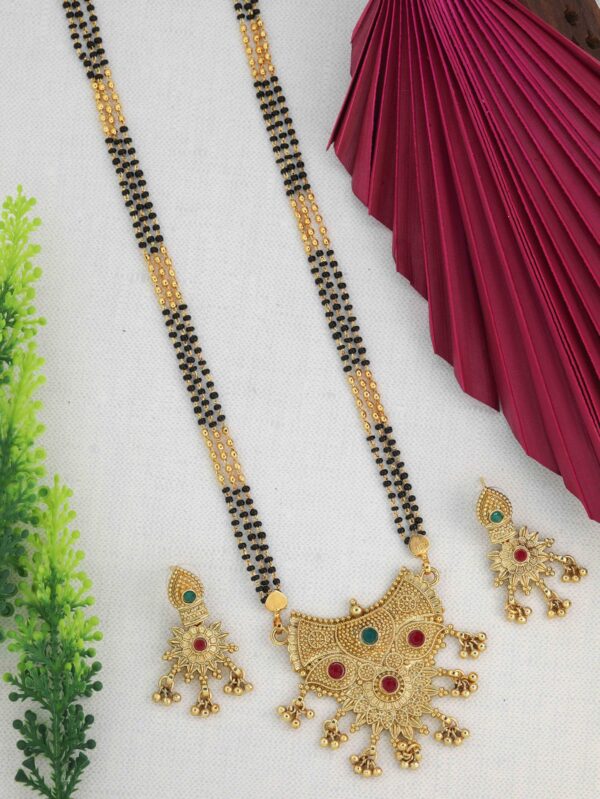 Mangalsutra with Black Beads