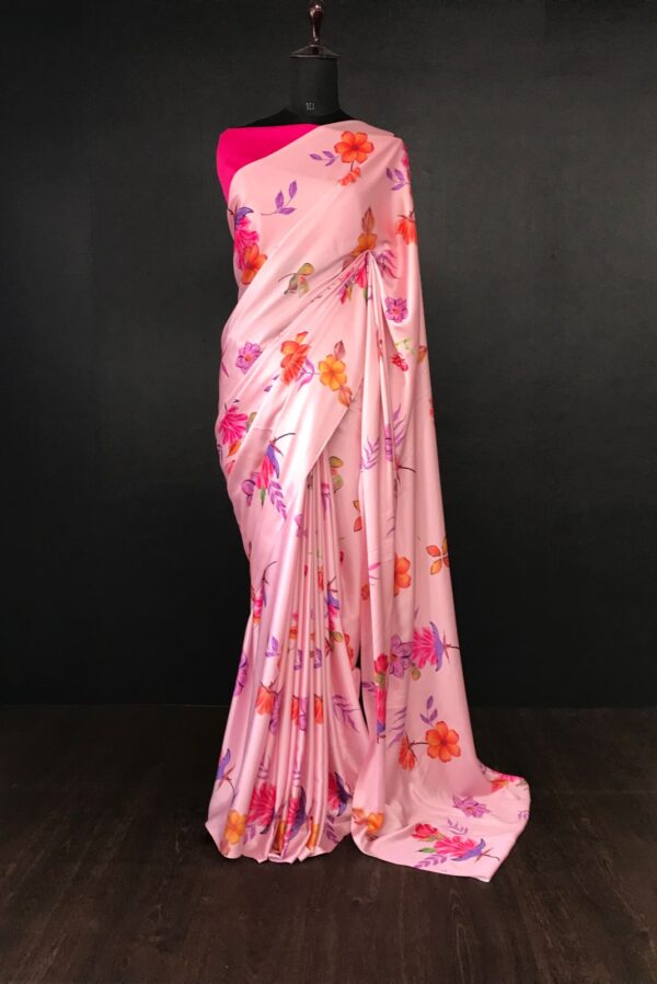 Pink Saree