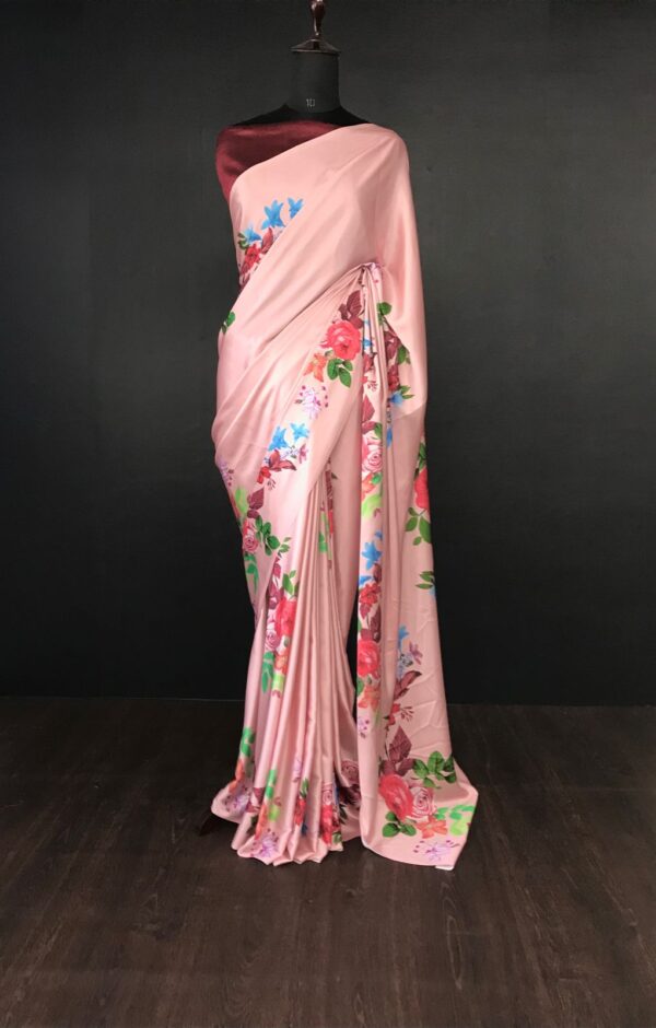 Pink Saree Online