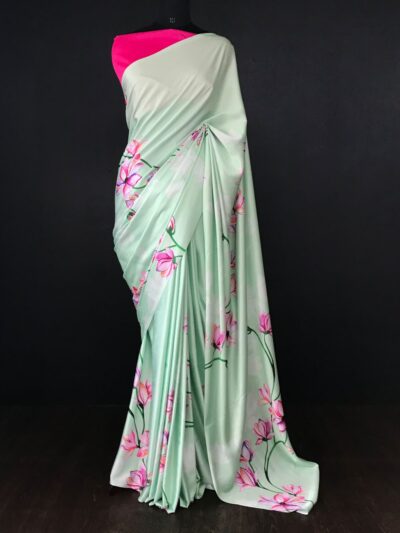 Pista Saree