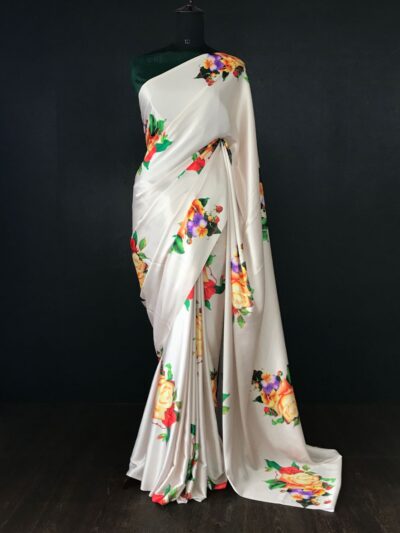 Satin Silk Saree