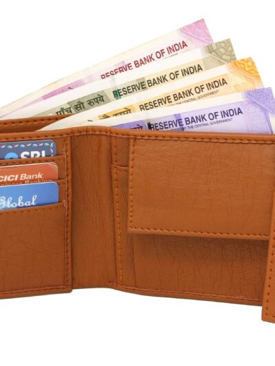 Mens wallet with coin pocket UK