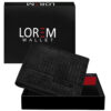 Men's slim leather wallets