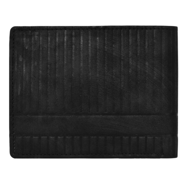 Men's wallet with glossy leather