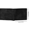 Men's wallet with glossy leather