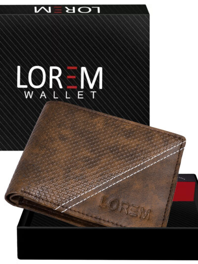 Men's slim leather wallets