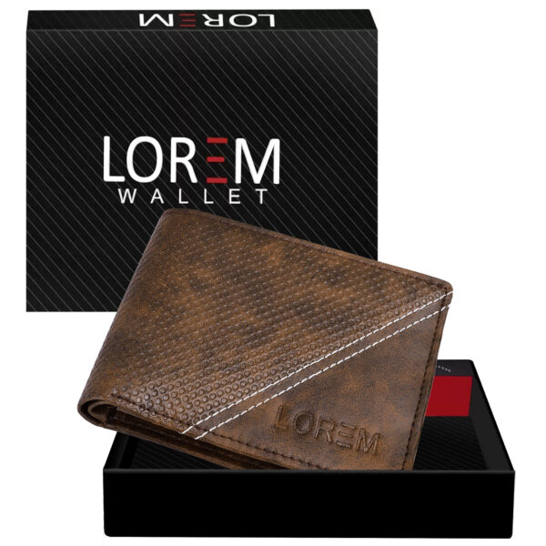 Men's slim leather wallets