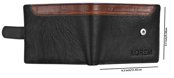 Men's bi-fold wallets