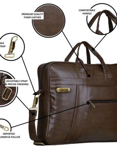 Fair trade laptop bag